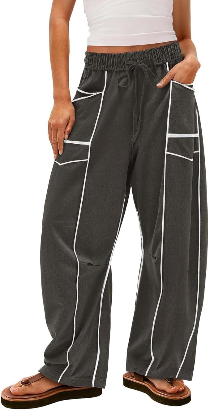 Women's Baggy Lounge Sweatpants with Pockets