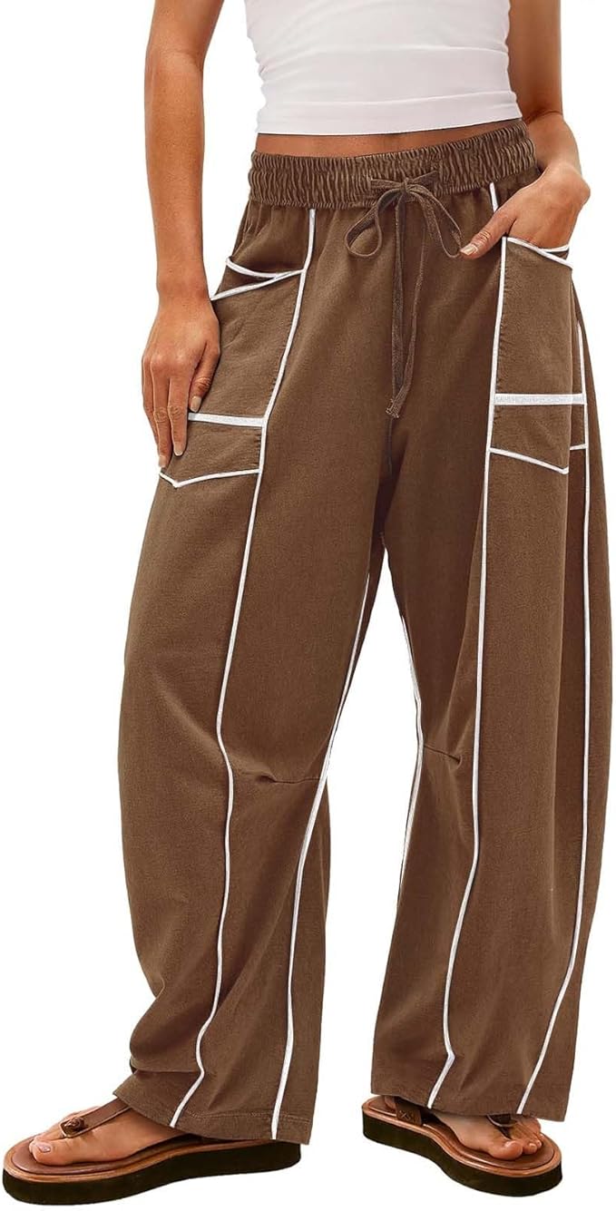 Women's Baggy Lounge Sweatpants with Pockets